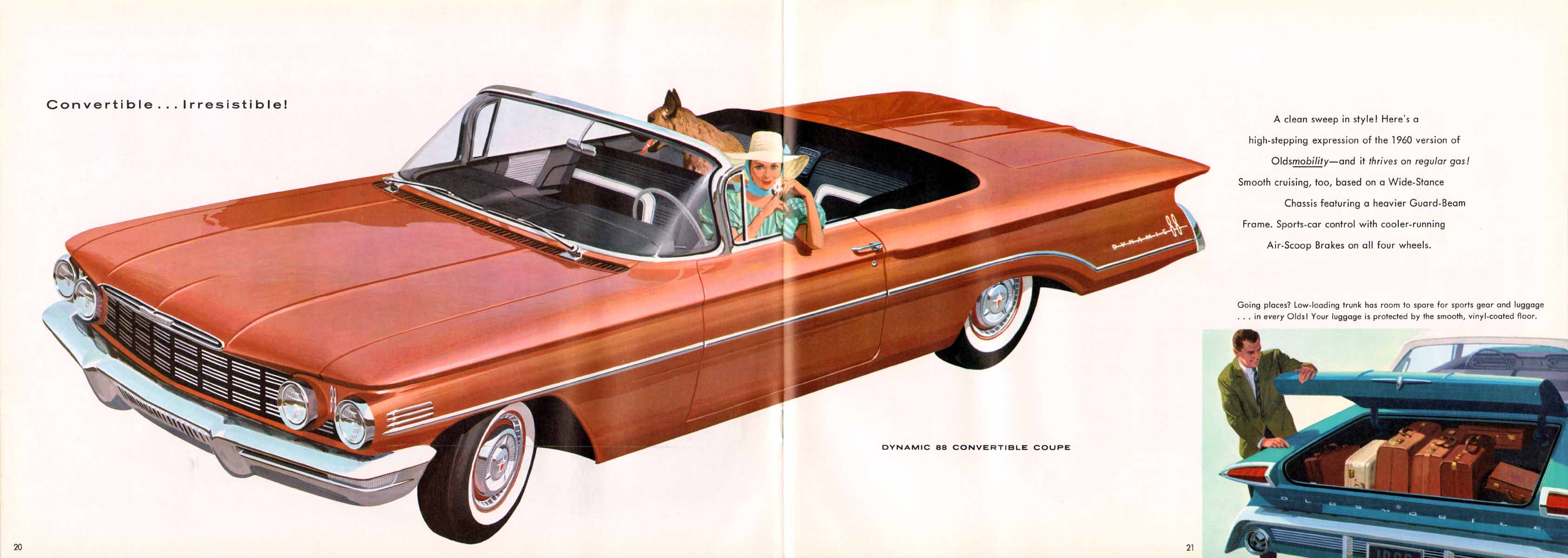 1960 Oldsmobile Motor Cars Brochure Page 3